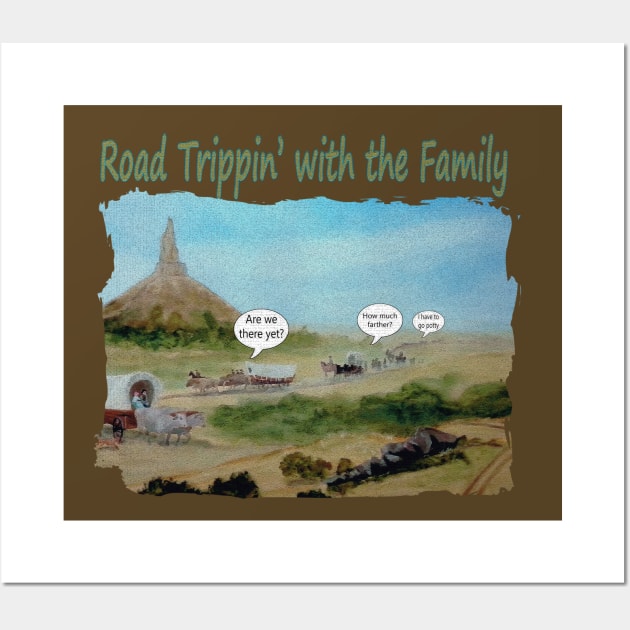 Family Road Trips Wall Art by MelissaJBarrett